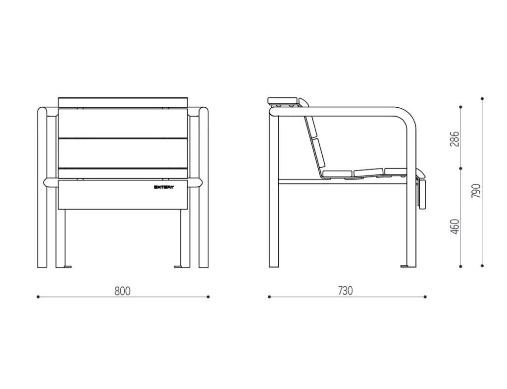 Extery-park-chair-Veer-measures-pargitool-Veer-moodud