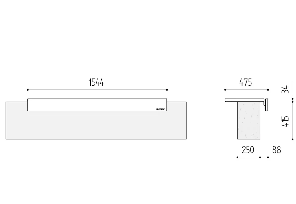 Jada-wall-bench-module-without-backrest