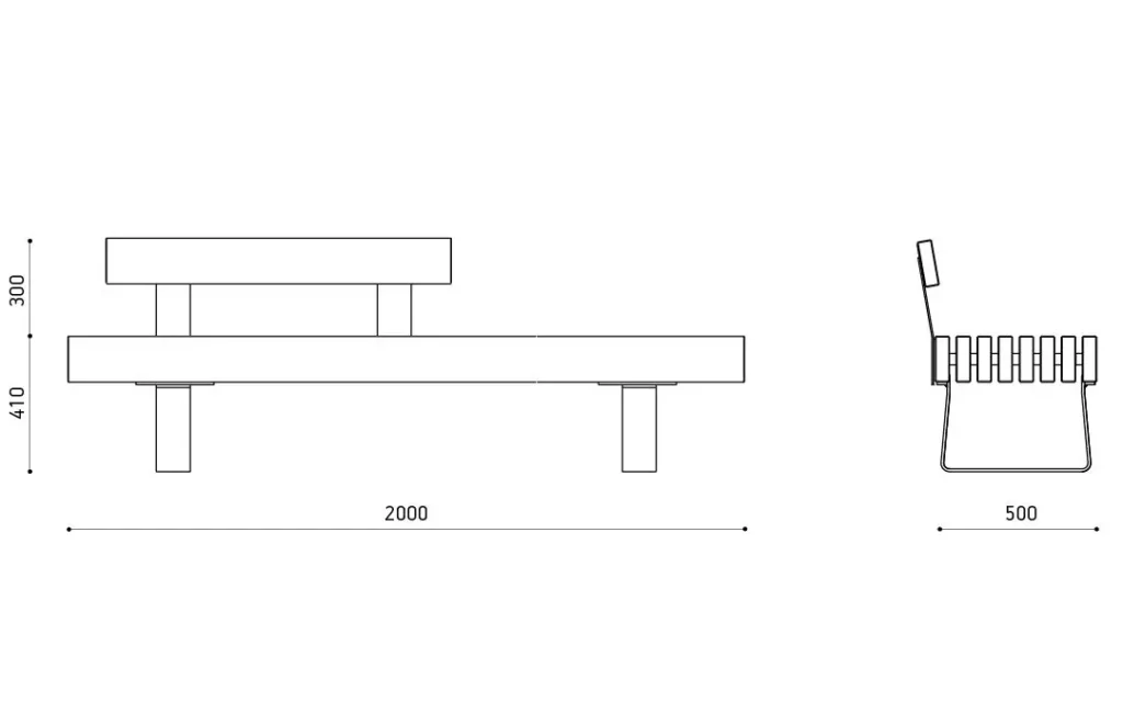 park-bench-Nippon-Ebe-urban-furniture-EXTERY